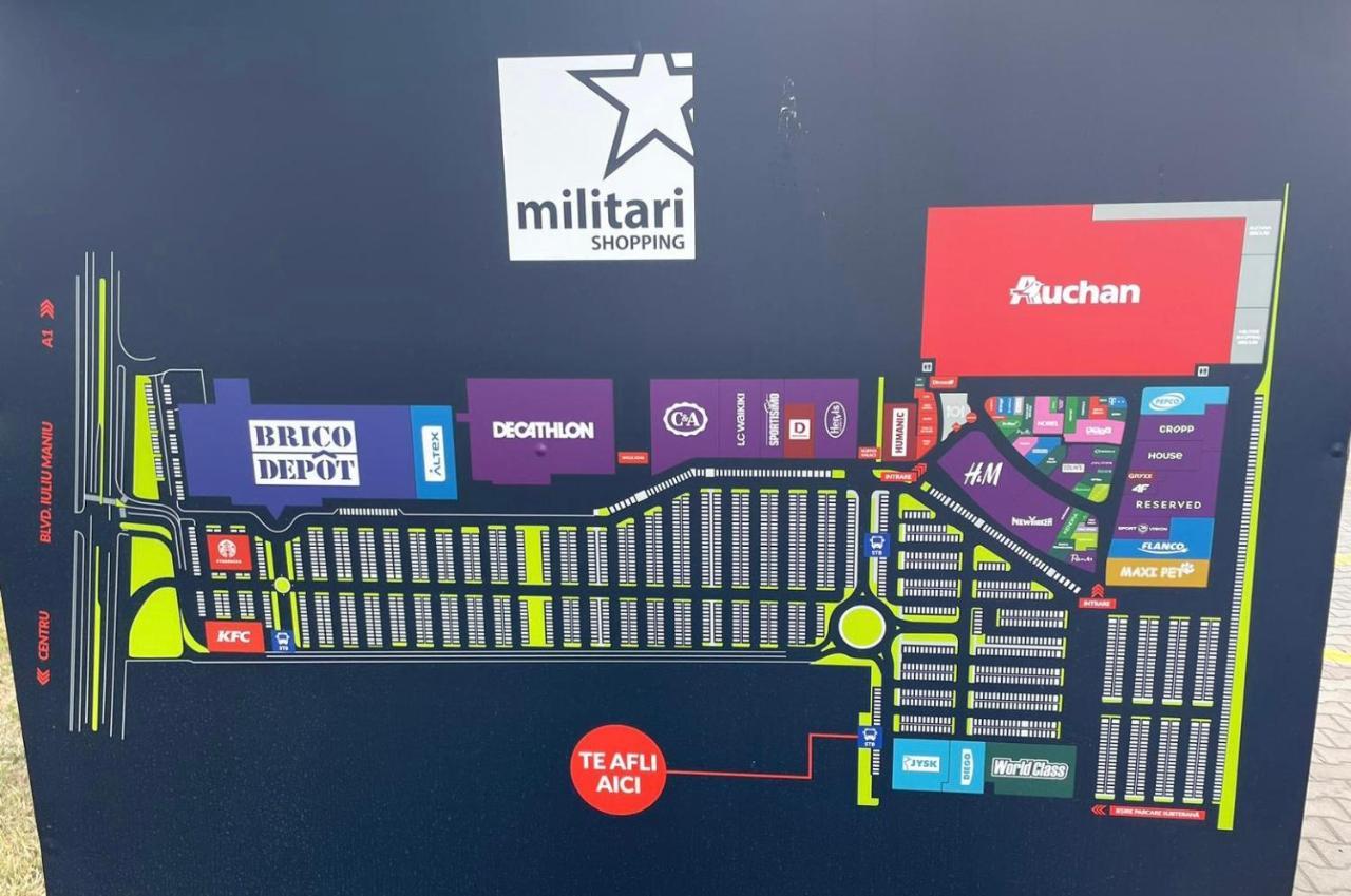 Militari Comfort Apartment Roşu エクステリア 写真